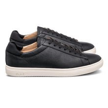 Load image into Gallery viewer, Clae Bradley Essentials Black Milled Leather Smart sneakers
