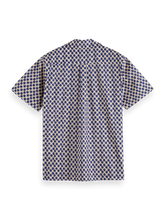 Load image into Gallery viewer, Scotch &amp; Soda Polka Navy Blue Print - Rivera Sleeved Shirt
