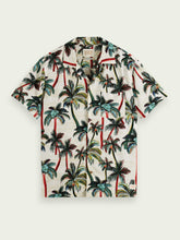 Load image into Gallery viewer, Palm Print Short Sleeve Shirt - Mensroomlifestyle
