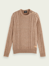 Load image into Gallery viewer, Scotch &amp; Soda Crew Neck Sweater - Sand - Mensroomlifestyle
