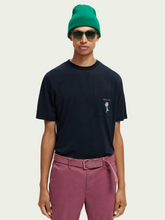 Load image into Gallery viewer, Scotch &amp; Soda chest Pocket T-Shirt - Night - Mensroomlifestyle
