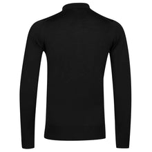 Load image into Gallery viewer, John Smedley Belper Polo Shirt - Black - Mensroomlifestyle
