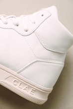 Load image into Gallery viewer, Clae Malone Mid - White Leather - Mensroomlifestyle
