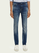 Load image into Gallery viewer, Scotch &amp; Soda Skim Super Slim Fit Jean - Cloud of Smoke - Mensroomlifestyle
