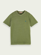 Load image into Gallery viewer, Scotch &amp; Soda Garment Dyed Crew Neck T Shirt - Army - Mensroomlifestyle
