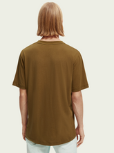 Load image into Gallery viewer, Scotch &amp; Soda chest Pocket T-Shirt - Khaki - Mensroomlifestyle
