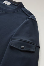 Load image into Gallery viewer, Woolrich Crewneck Pullover - Melton Blue
