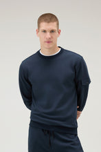 Load image into Gallery viewer, Woolrich Crewneck Pullover - Melton Blue
