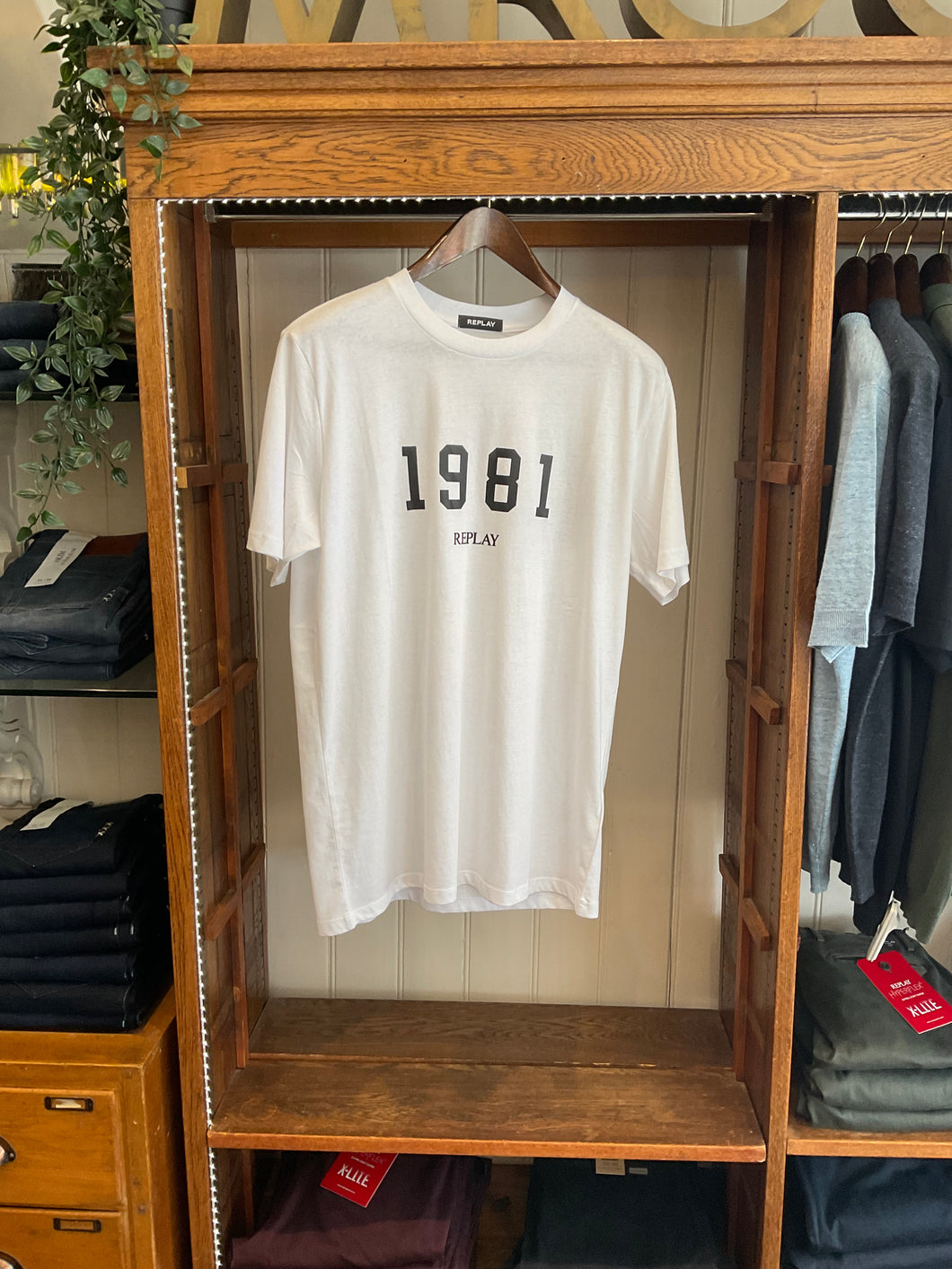 Replay 1981 White T-Shirt
