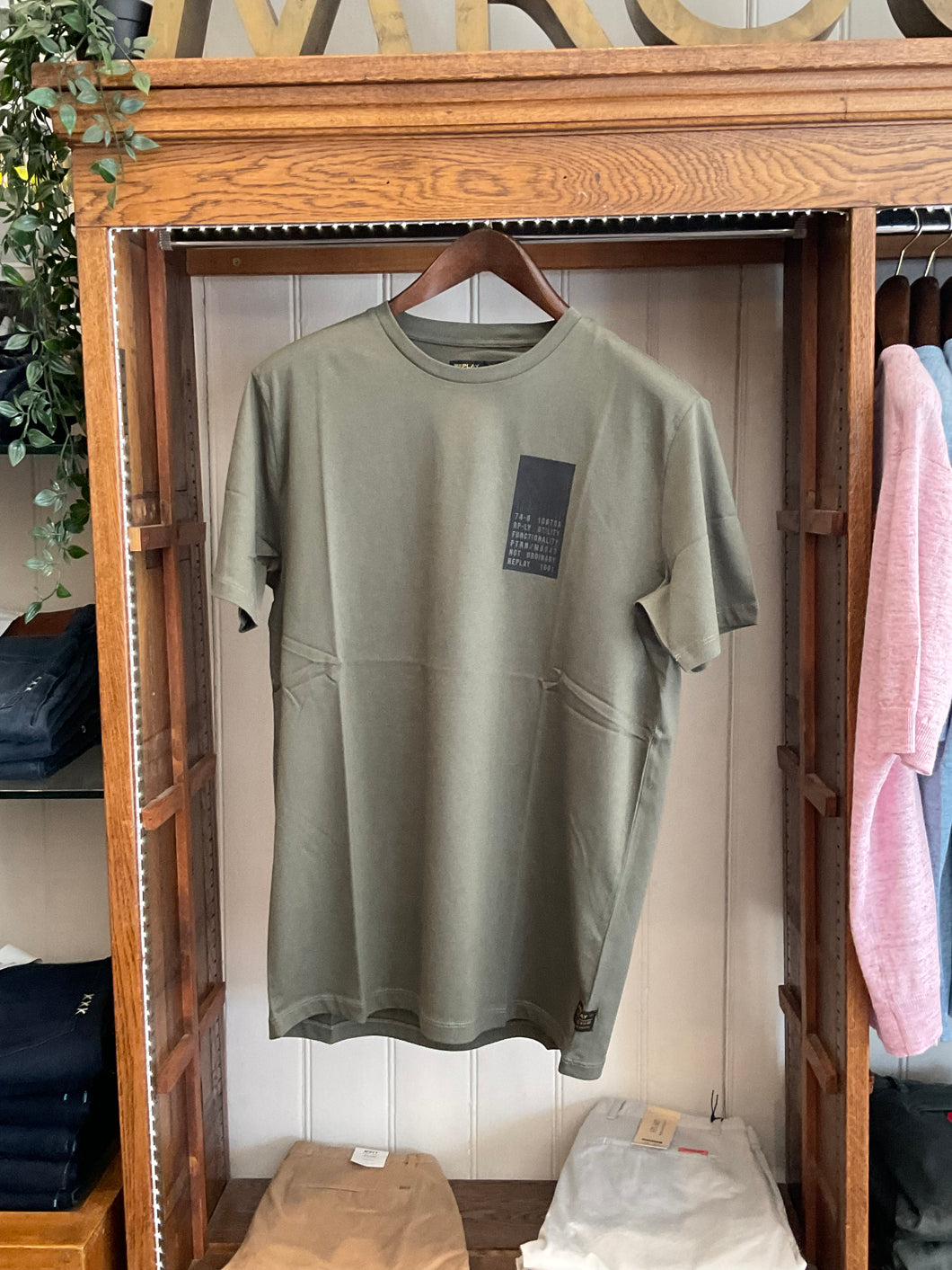 Replay Olive T-Shirt ‘Black Label’