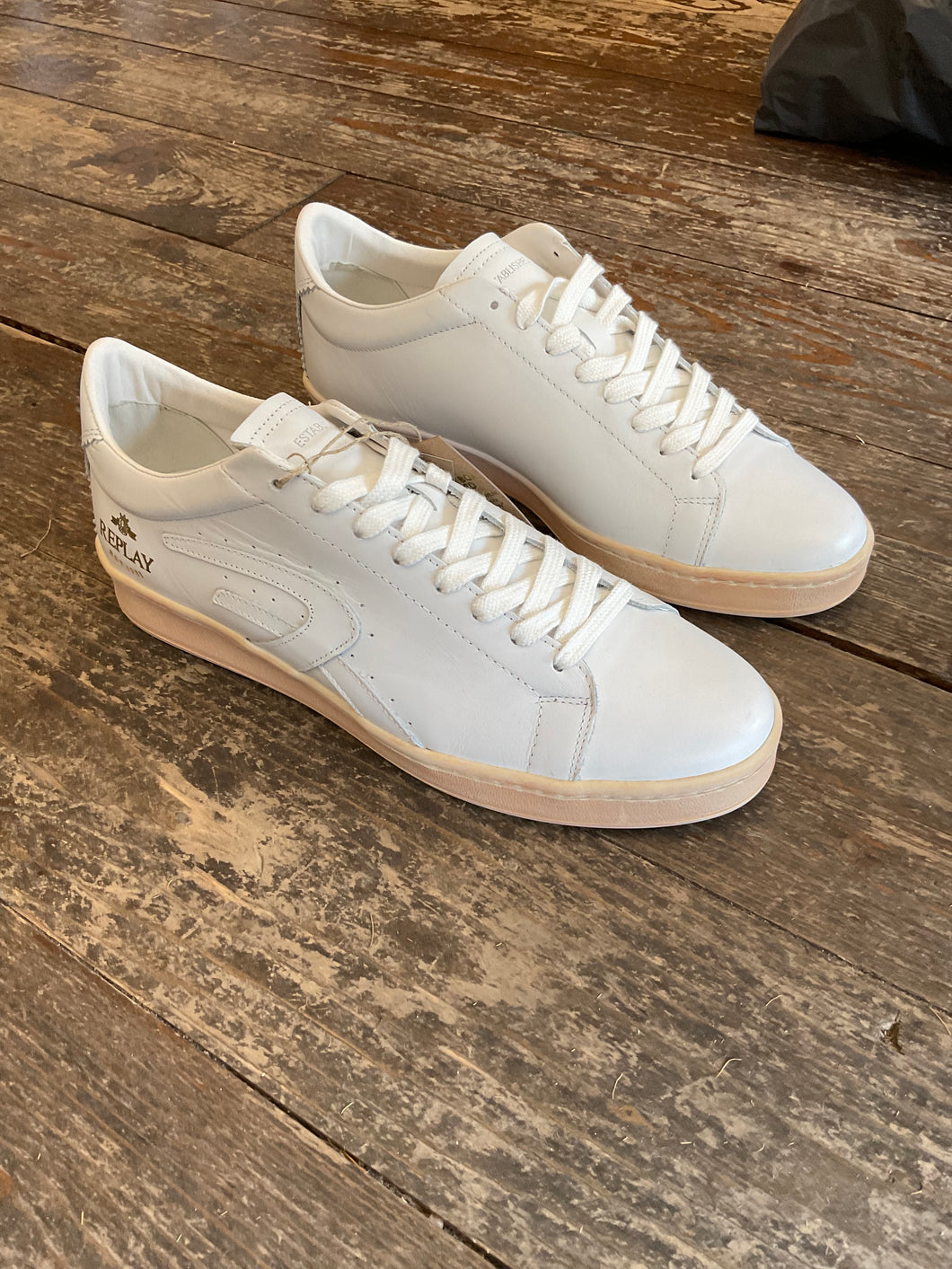 Replay Newtown White Sneakers