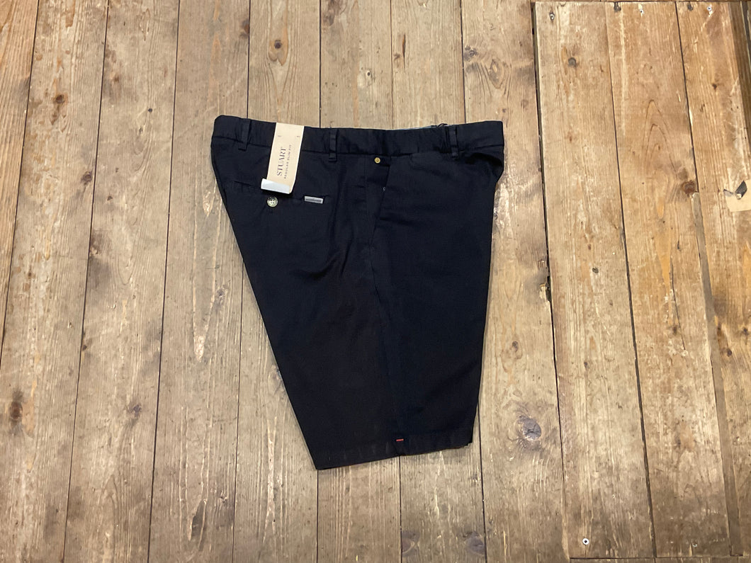 Scotch & Soda, Stuart Reg Slim Fit, Black Shorts - Mensroomlifestyle