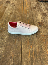 Load image into Gallery viewer, Jeffery West Pink Woven Sneaker (Off-White Sole)
