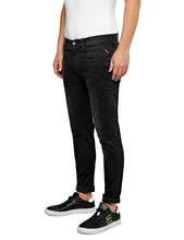 Load image into Gallery viewer, Replay Hyper-Flex Black Washed Stretch Jeans
