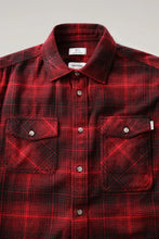 Load image into Gallery viewer, Woolrich Cruiser Flannel Check Shirt-Red - Mensroomlifestyle
