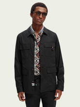 Load image into Gallery viewer, Scotch &amp; Soda Lightweight Army Jacket - Black - Mensroomlifestyle

