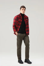 Load image into Gallery viewer, Woolrich Cruiser Flannel Check Shirt-Red - Mensroomlifestyle
