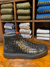 Load image into Gallery viewer, Jeffery West - The Roxy Mid Weave Sneaker
