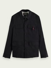 Load image into Gallery viewer, Scotch &amp; Soda Lightweight Army Jacket - Black - Mensroomlifestyle
