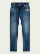Load image into Gallery viewer, Scotch &amp; Soda Ralston Regular Slim Fit Jean - Cloud of Smoke - Mensroomlifestyle
