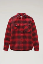 Load image into Gallery viewer, Woolrich Cruiser Flannel Check Shirt-Red - Mensroomlifestyle
