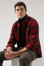 Load image into Gallery viewer, Woolrich Cruiser Flannel Check Shirt-Red - Mensroomlifestyle
